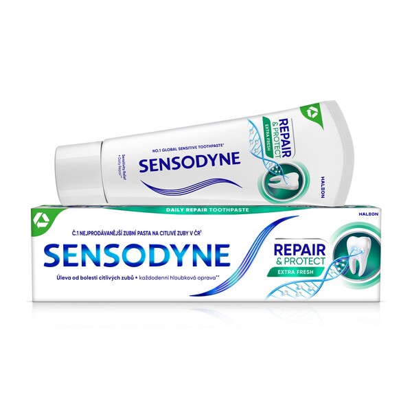 Levně Sensodyne Repair&Protect Extra Fresh zubní pasta 75 ml