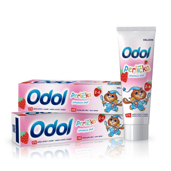 Levně Odol perlička dětská zubní pasta 2×50 ml