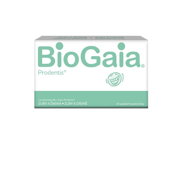 Levně BioGaia Prodentis probiotické pastilky 20 ks