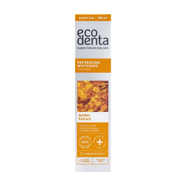 Levně Ecodenta Refreshing Whitening Amber zubní pasta 100 ml
