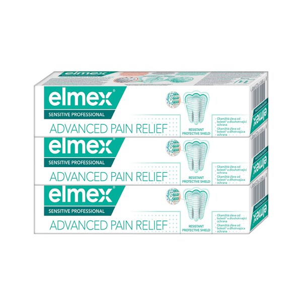 Levně Elmex Sensitive Professional zubní pasta 3x75 ml