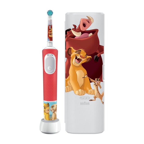 Levně Oral-B Pro Kids Lion King dětský elektrický kartáček