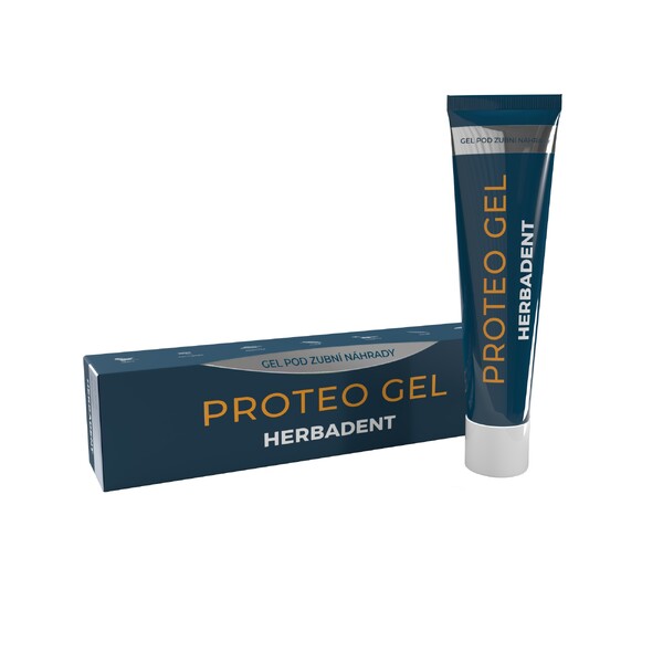 Levně Herbadent Proteo gel pod zubní náhradu 40 g