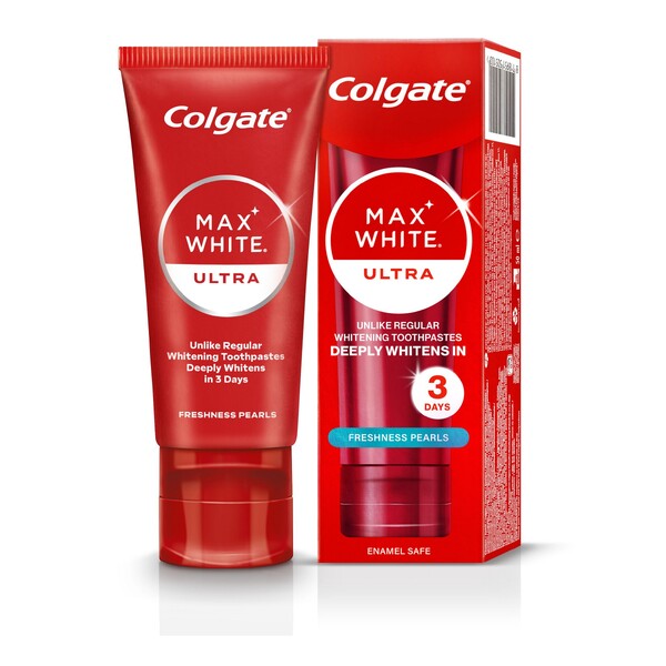 Levně Colgate Max White Ultra Freshness Pearls zubní pasta 50 ml