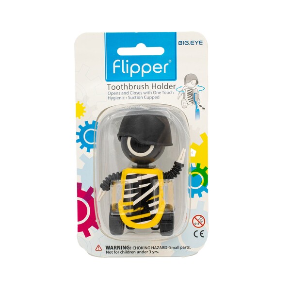 Levně Flipper krytka na zubní kartáček - ROBOT
