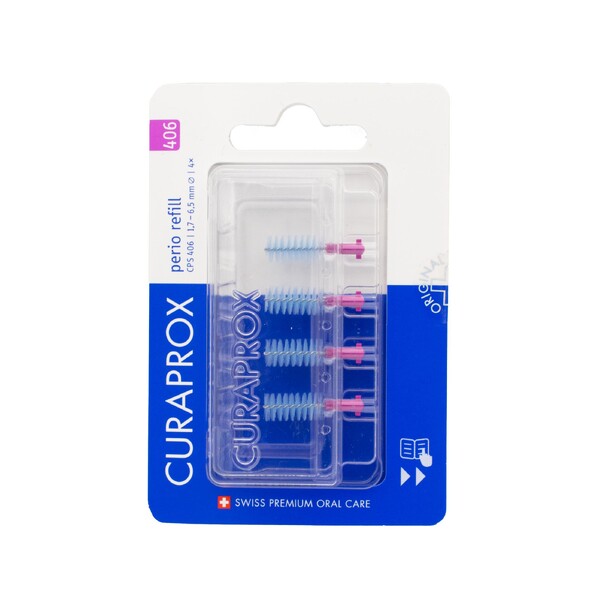 Levně Curaprox CPS 406 Perio mezizubní kartáček 4 ks
