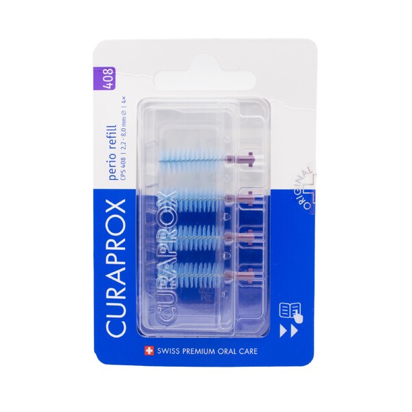 Levně Curaprox CPS 408 Perio náhradní mezizubní kartáčky 4 ks