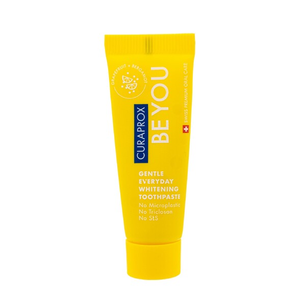 Levně Curaprox Be You Rising Star Yellow zubní pasta 10 ml