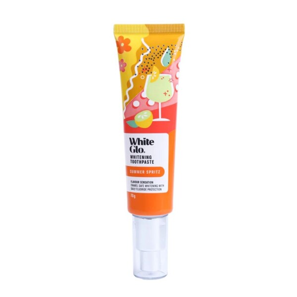 Levně White Glo Summer Spritz zubní pasta 70 g