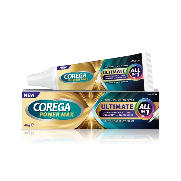 Levně Corega Cream Max Ultimate All In One fixační krém 40 g