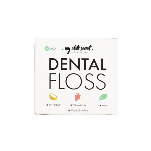 Levně My White Secret Floss zubní nit 3×30 m