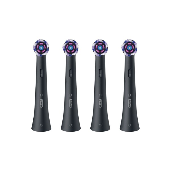 Levně Oral-B iO Radiant White Black náhradní hlavice 4 ks