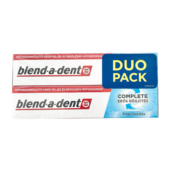 Levně Blend-a-dent Complete Extra Stark fixační krém 2×47 g