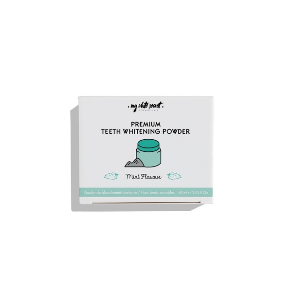 Levně My White Secret Powder bělicí zubní pudr 60 ml