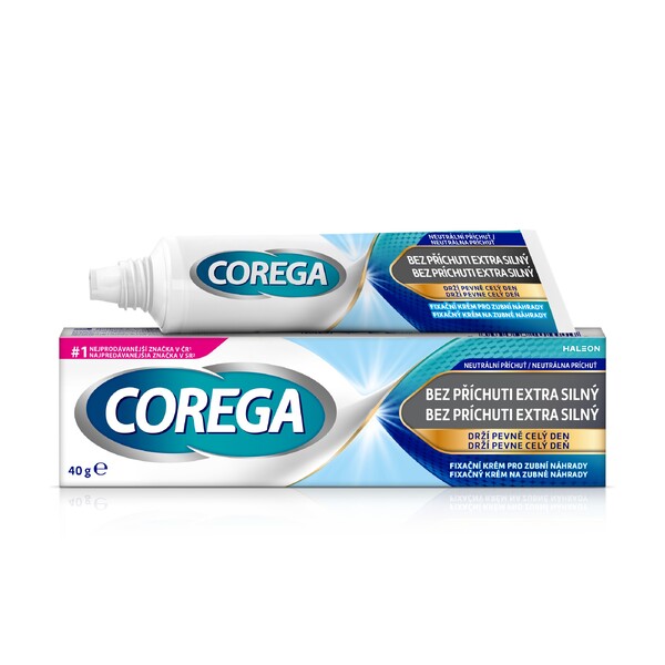 Levně Corega Bez příchuti fixační krém 40 g