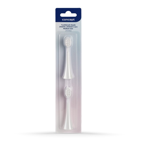 Levně Concept Perfect Smile ZK0062 Medium náhradní hlavice 2 ks