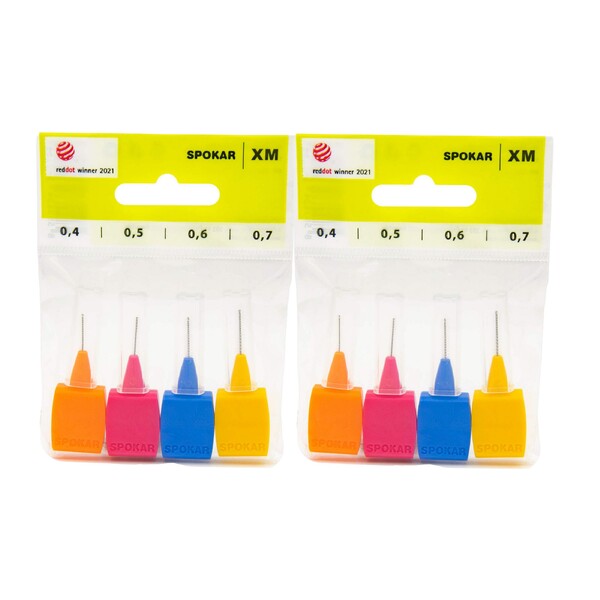 Levně Spokar XM Mix mezizubní kartáček 2×4 ks