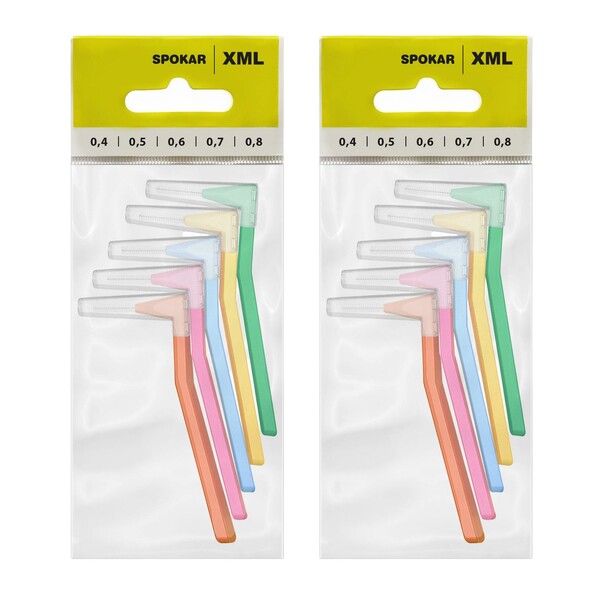 Spokar XML Mix mezizubní kartáček 2×5 ks