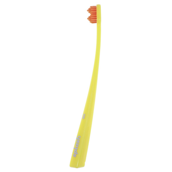 Levně Splash Brush 2 150 zubní kartáček světle žlutý