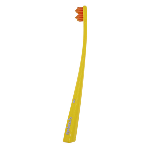 Levně Splash Brush 2 150 zubní kartáček žlutý