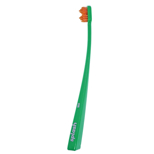 Levně Splash Brush 2 150 zubní kartáček zelený