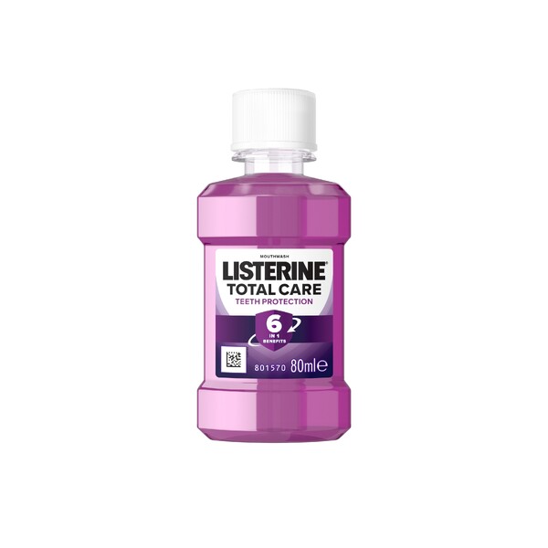 Levně Listerine Total Care Teeth Protection ústní voda 80 ml