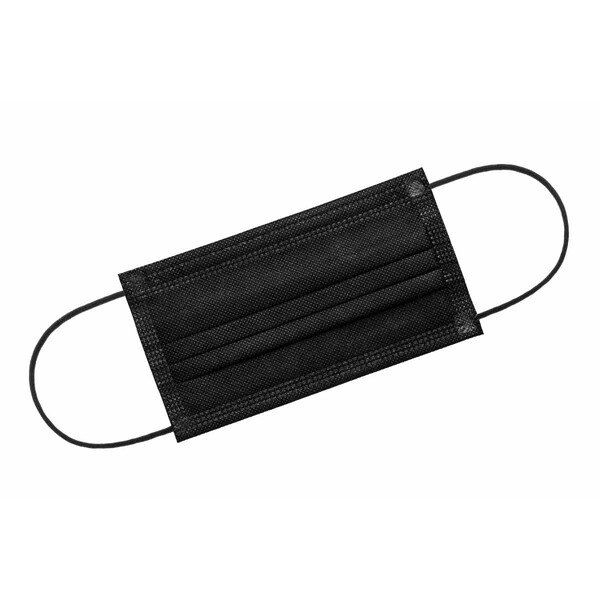 Levně Akzenta Top Mask Ultrasafe & Chic Black jednorázová ústenka 50 ks