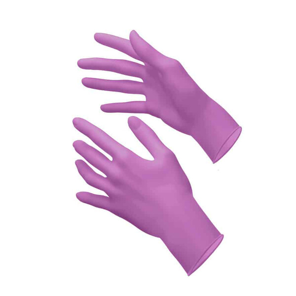 Levně Akzenta Style Nitrile Pink Horizon XS vyšetřovací rukavice 100 ks