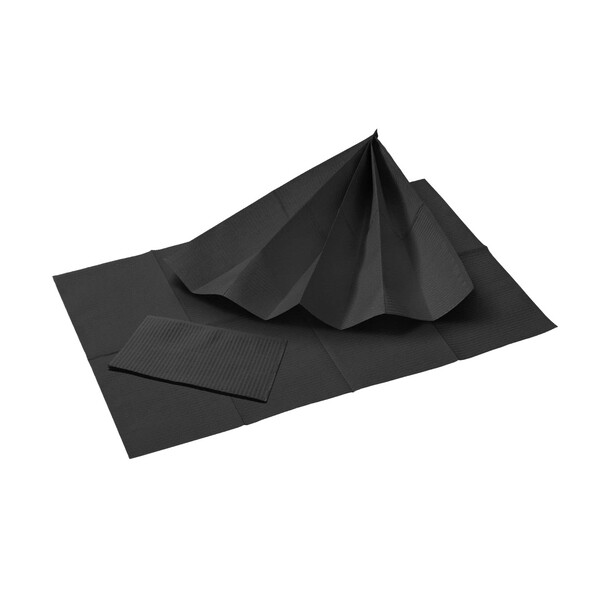 Levně Akzenta Prime One 3-Ply Black jednorázový bryndák 50 ks