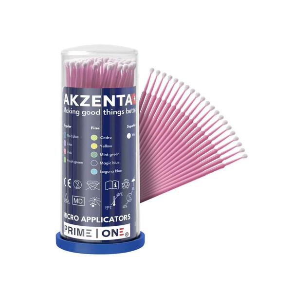 Levně Akzenta Regular Pink mikroaplikátor 4×100 ks