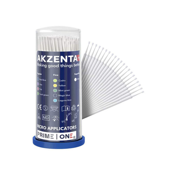 Levně Akzenta Superfine White mikroaplikátor 4×100 ks