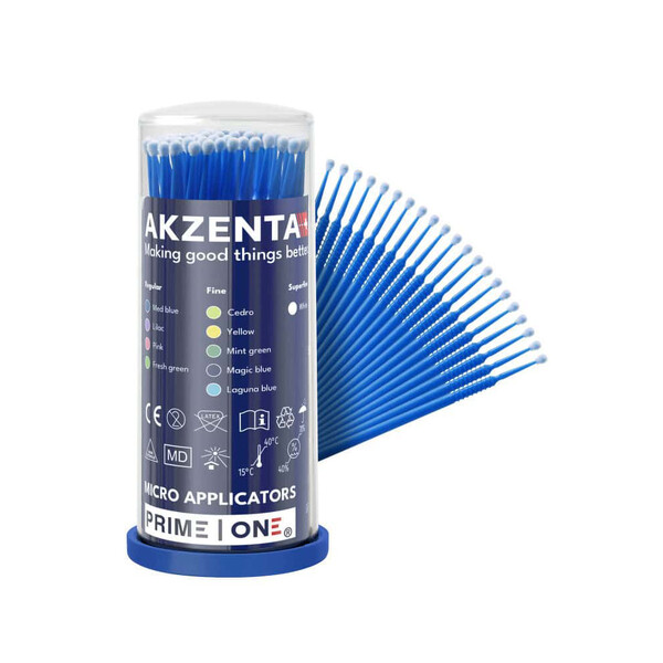 Levně Akzenta Regular Med Blue mikroaplikátor 4×100 ks