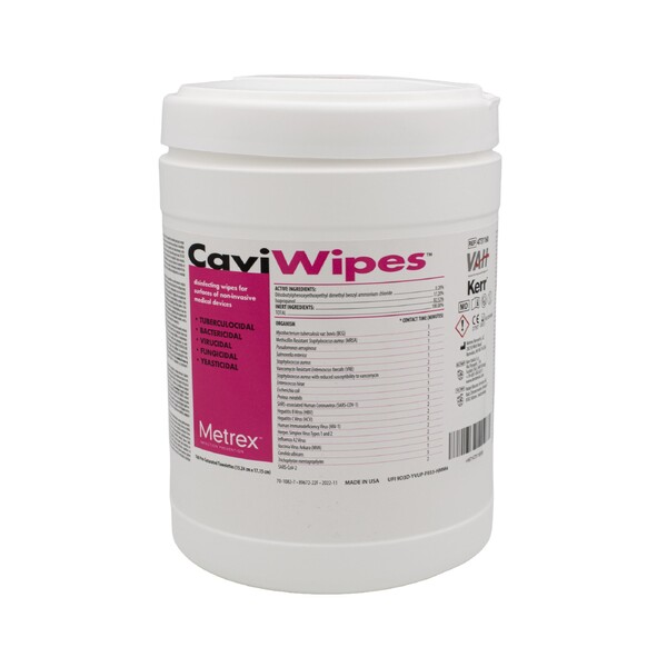 CaviWipes dezinfekční ubrousky v dóze 160 ks