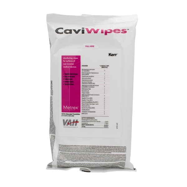 Levně CaviWipes Flat Pack dezinfekční ubrousky 45 ks