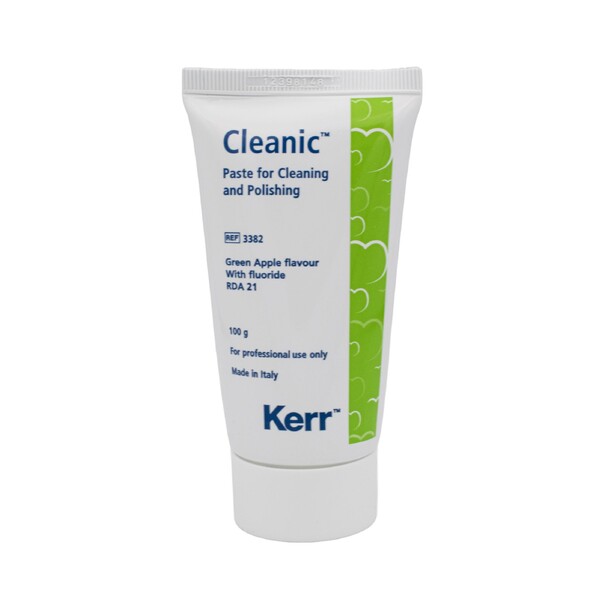 Levně Kerr Cleanic Green Apple s fluoridy profylaktická pasta 100 g