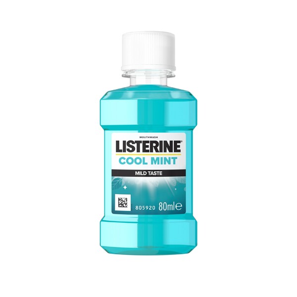 Levně Listerine Cool Mint Mild Taste ústní voda 80 ml