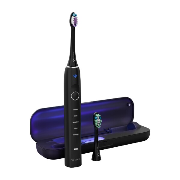 Levně TrueLife SonicBrush Clean70 UV Black sonický kartáček