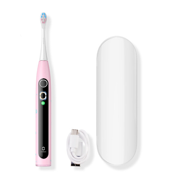 Levně Oclean X Kids Set Pink dětský kartáček