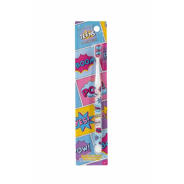 Levně Montcarotte Teens Collections White zubní kartáček