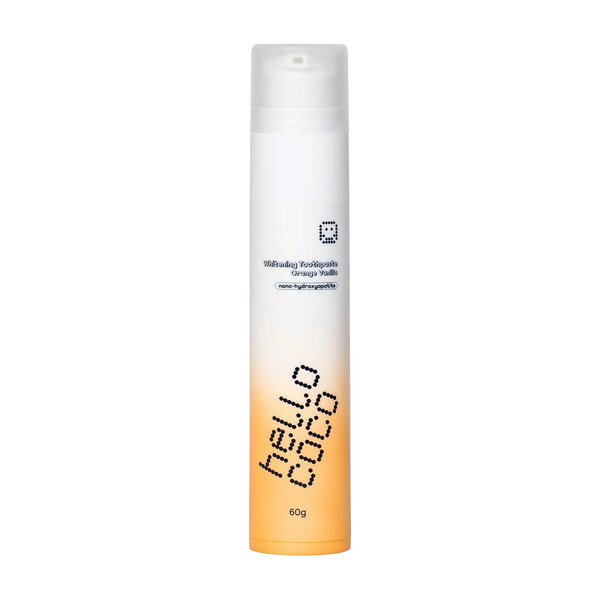 Levně Hello Coco Orange Vanilla zubní pasta 60 g