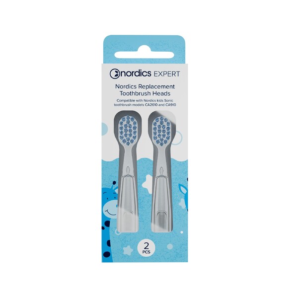 Levně Nordics Expert Kids Sonic Blue náhradní hlavice 2 ks