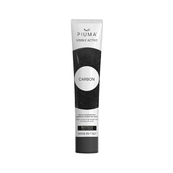 Levně Piuma Active Carbone zubní pasta 75 ml