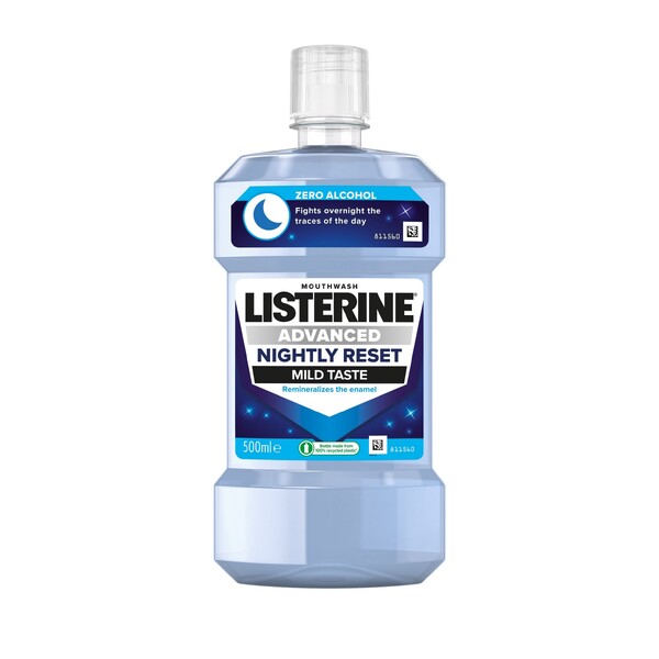 Levně Listerine Advanced Nightly Reset ústní voda 500 ml