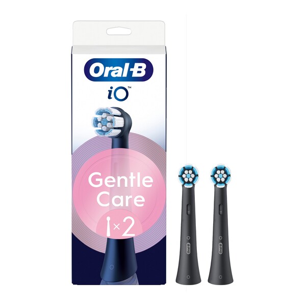 Levně Oral-B iO Gentle Care Black náhradní hlavice 2 ks