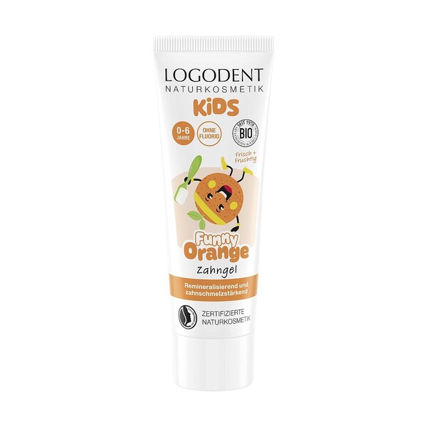 Levně Logodent Kids Funny Orange dětská zubní pasta 75 ml