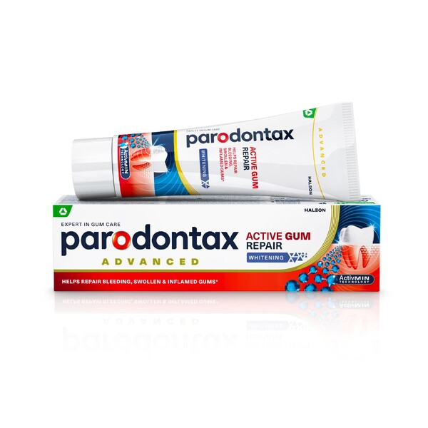 Levně Parodontax Aktivní obnova dásní Whitening zubní pasta 75 ml