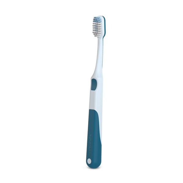 Levně Suavinex Junior 6+ Blue dětský zubní kartáček
