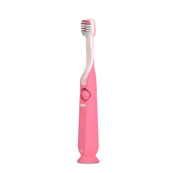Levně Suavinex Kids 2-6 Pink dětský zubní kartáček