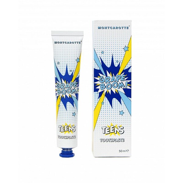 Levně Montcarotte Teens Grape Boom zubní pasta 50 ml