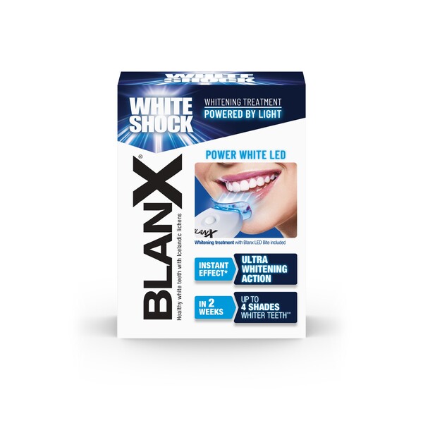 Levně BlanX White Shock bělicí kúra s LED aktivátorem, 50 ml